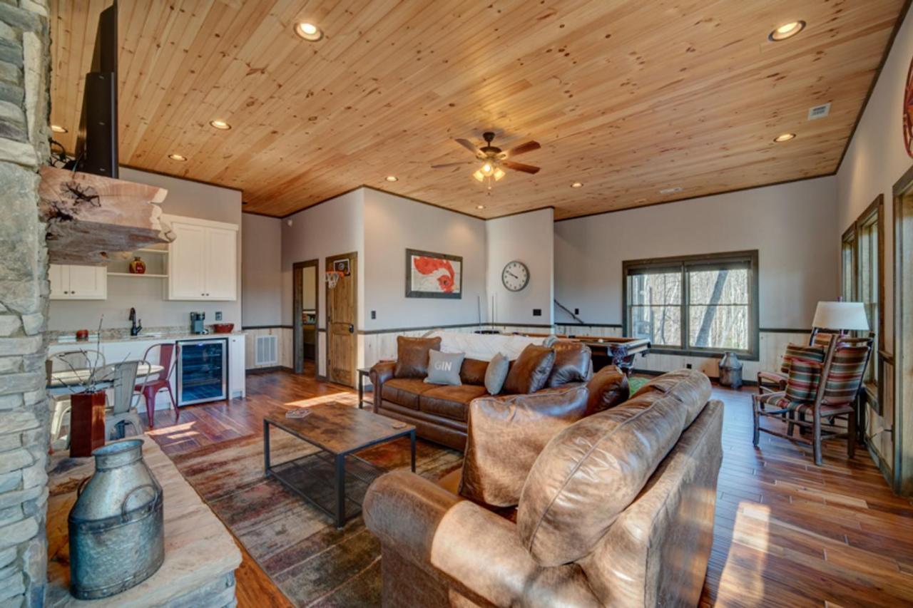 Bear Claw Cabin Blue Ridge Extérieur photo