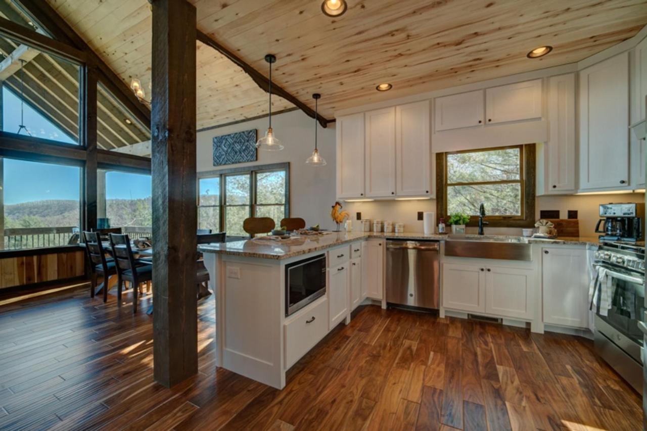 Bear Claw Cabin Blue Ridge Extérieur photo