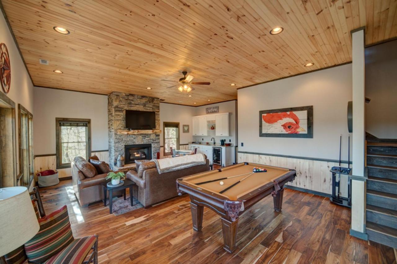 Bear Claw Cabin Blue Ridge Extérieur photo