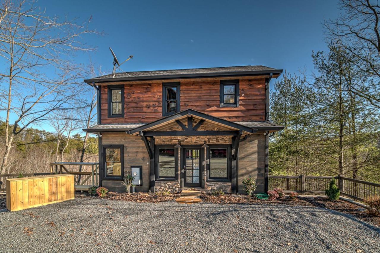 Bear Claw Cabin Blue Ridge Extérieur photo