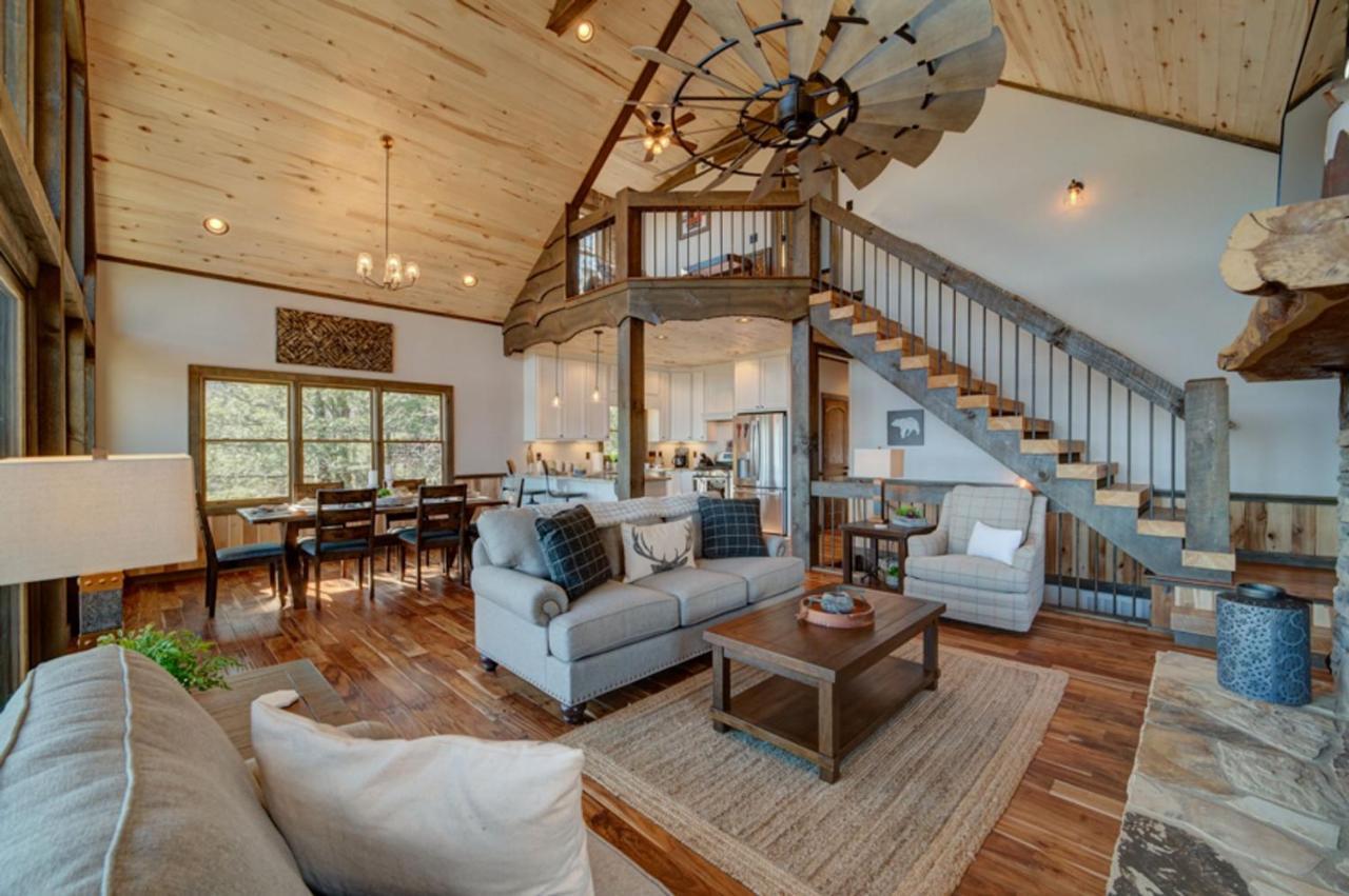 Bear Claw Cabin Blue Ridge Extérieur photo
