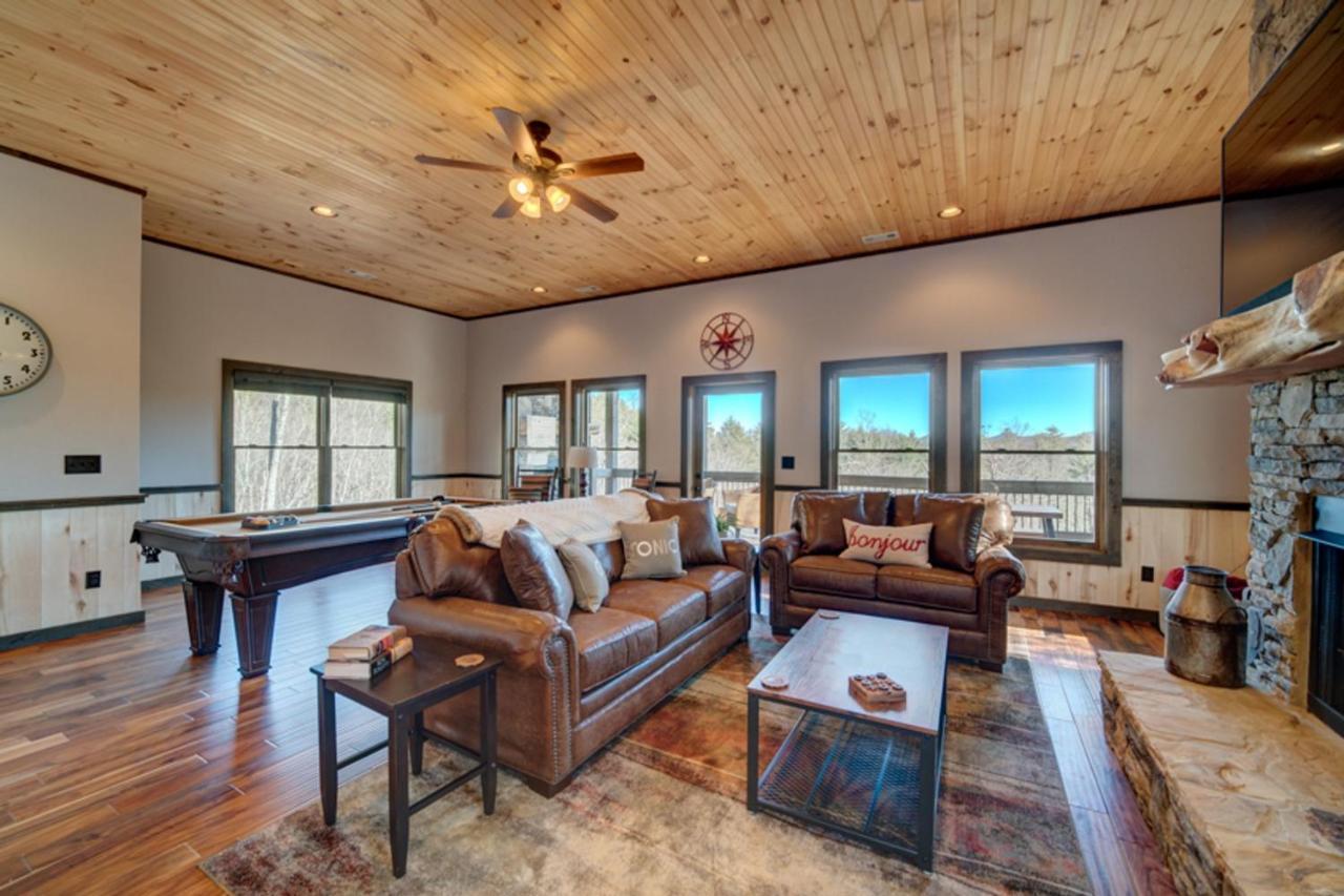 Bear Claw Cabin Blue Ridge Extérieur photo