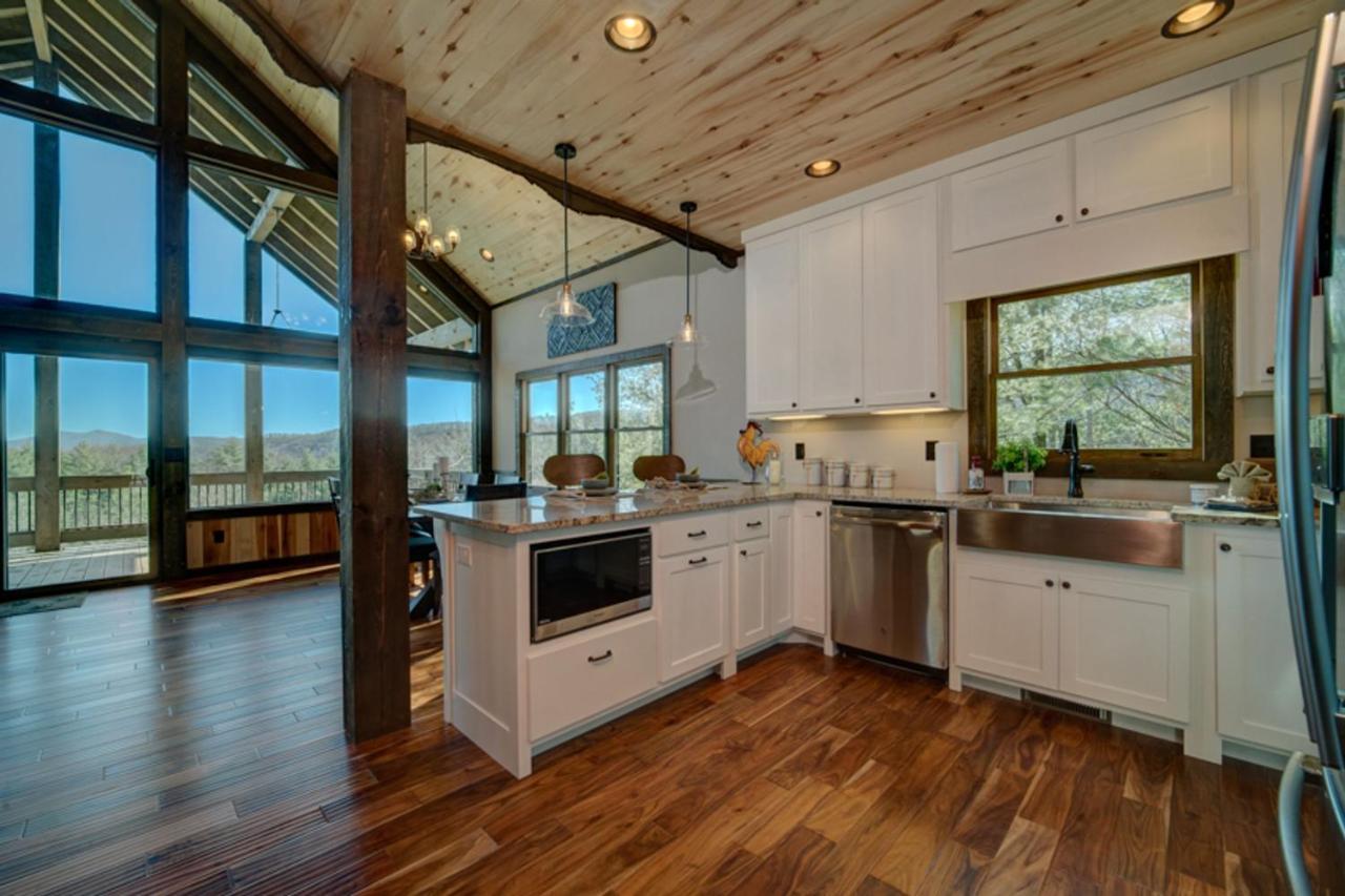 Bear Claw Cabin Blue Ridge Extérieur photo