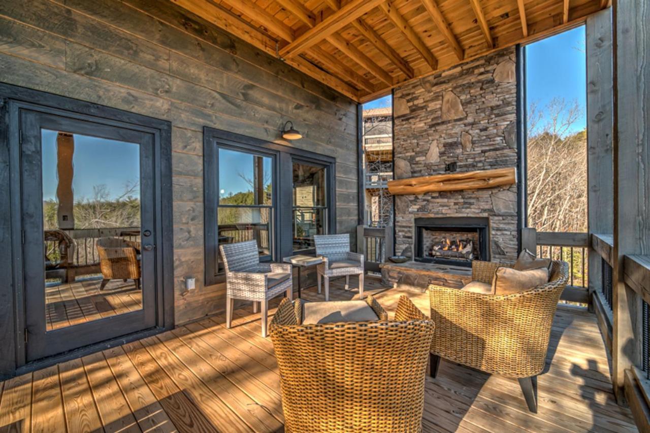 Bear Claw Cabin Blue Ridge Extérieur photo